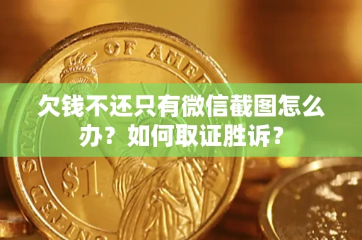 武汉欠钱不还只有微信截图怎么办?如何取证胜诉? 武汉欠钱不还只有微信截图怎么办?如何取证胜诉?